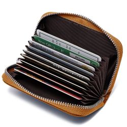 Fomax Geldbörse aus Leder, elegantes Kartenetui günstig online kaufen