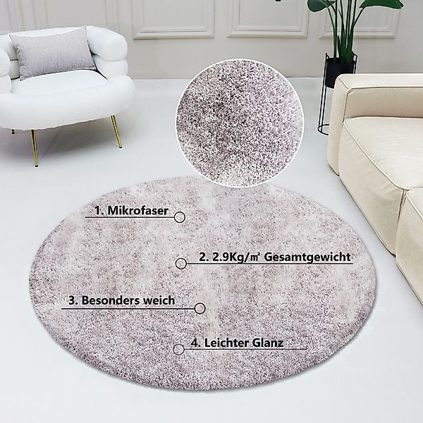 Bruno Banani Hochflor-Teppich Dana Teppich, Kundenliebling, günstig online kaufen