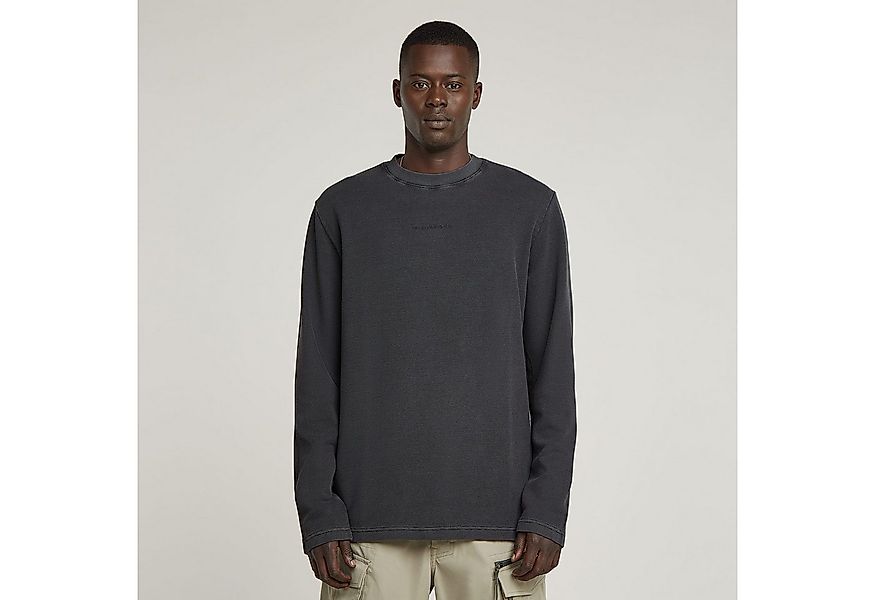 G-STAR Longsleeve Overdyed Tweeter aus Piqué-Strick günstig online kaufen