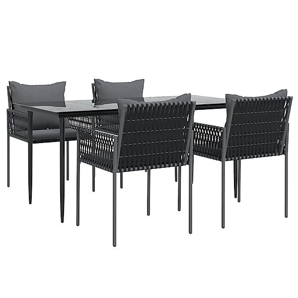 vidaXL Garten-Essgruppe 5-tlg. Garten-Essgruppe mit Kissen günstig online kaufen
