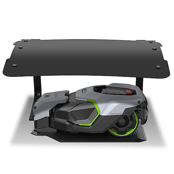 Clanmacy Mähroboter-Garage Rasenmäher Garage Faltbarer schwarz günstig online kaufen