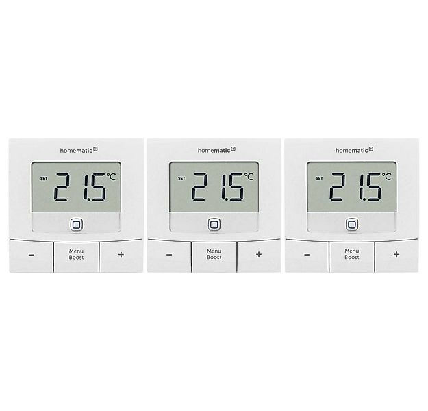 Homematic IP Heizkörperthermostat Funk Wandthermostat Basic – 3er Set 21996 günstig online kaufen