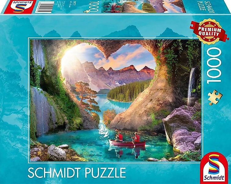 Schmidt Spiele Puzzle Ausblick mit Herz, günstig online kaufen