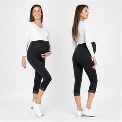 Be Mammy Umstandsleggings 3/4 Capri Umstandhose günstig online kaufen