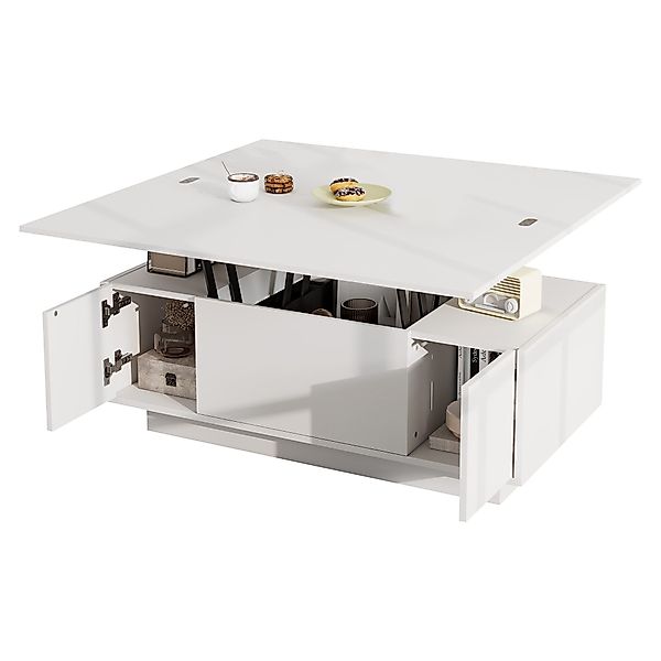 OKWISH Couchtisch mit Doppel-Hebemechanismus (Satztisch, Wohnzimmertisch, günstig online kaufen
