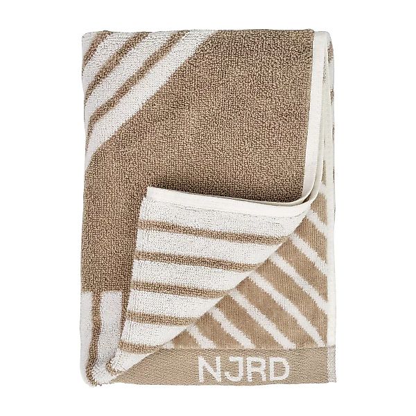 Stripes Handtuch 50x70 cm Beige günstig online kaufen