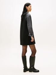 Tommy Hilfiger A-Linien-Kleid PUNTO V-NK NS günstig online kaufen