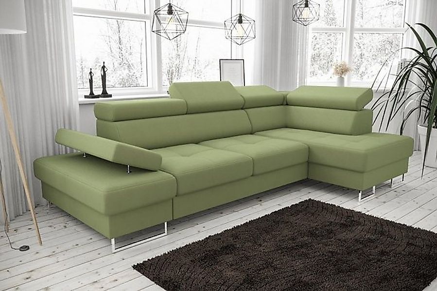 JVmoebel Ecksofa Sofas L Form Sofa Couch Polster Wohnlandschaft Design Ecks günstig online kaufen