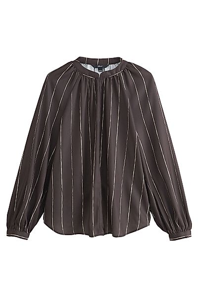 Next Langarmbluse Langärmelige Bluse mit V-Ausschnitt günstig online kaufen