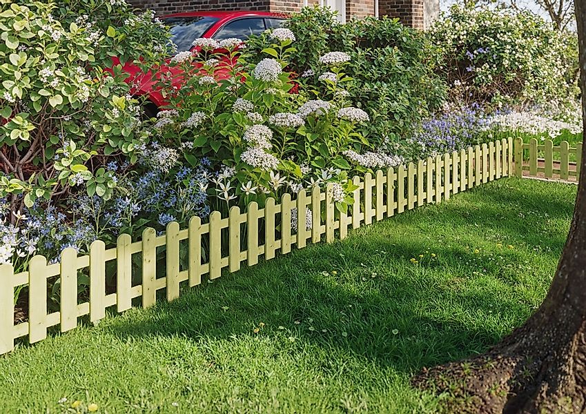 KONIFERA Beetbegrenzung "aus kesseldruckimprägniertem Kiefernholz" Mini-Bee günstig online kaufen