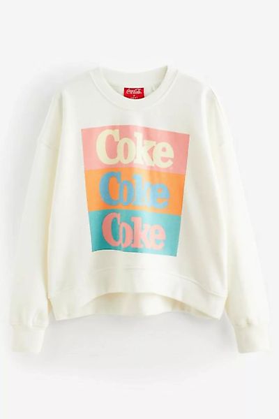 Next Sweatshirt Lizenziertes Relaxed Fit Sweatshirt, Coca Cola (1-tlg) günstig online kaufen