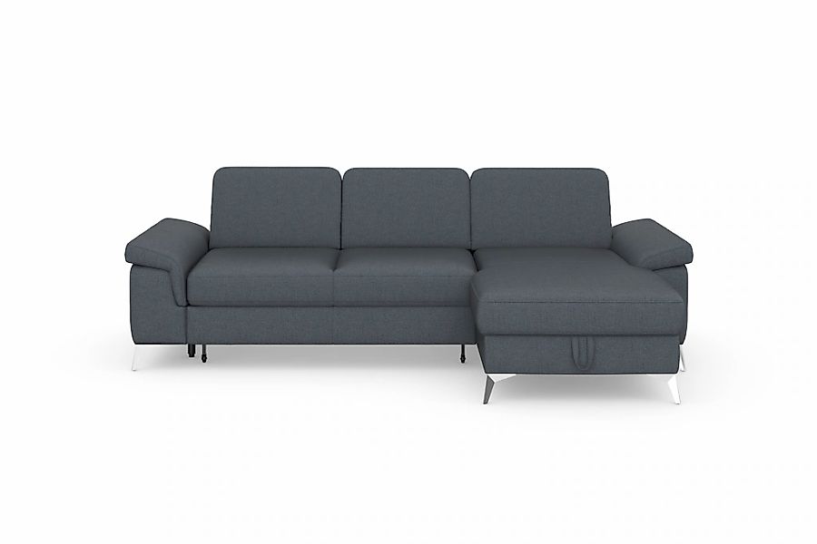 sit&more Ecksofa »Padua L-Form« inklusive Sitztiefenverstellung, Armteilfun günstig online kaufen