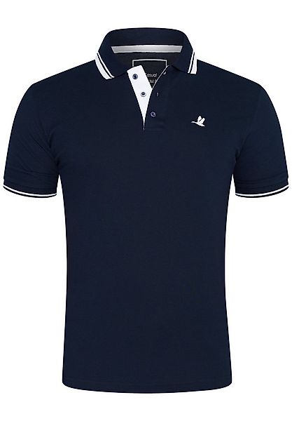 Rello & Reese Poloshirt RRSALTILLO Herren Kurzarm Polo-Hemd T-Shirt in Piqu günstig online kaufen