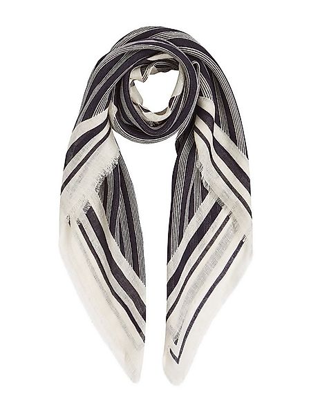 Tommy Hilfiger Halstuch TH PREMIUM BEACH SQUARE, Aus reinem leinen mit Stre günstig online kaufen