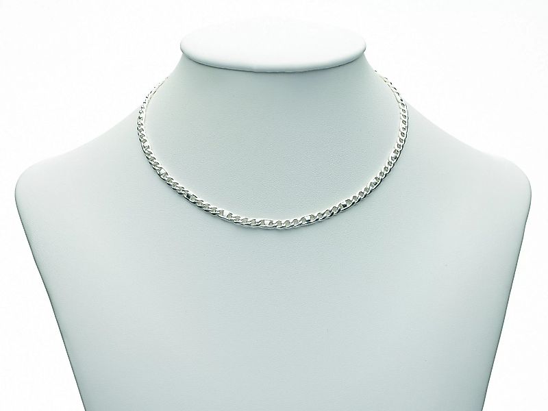 Adelia´s Silberkette "925 Silber Fantasie Halskette 50 cm Ø 4 mm", Silbersc günstig online kaufen