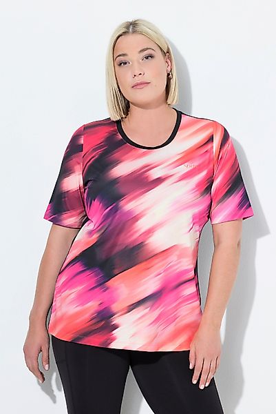 Ulla Popken T-Shirt T-Shirt Rücken-Cut-Out Rundhals günstig online kaufen