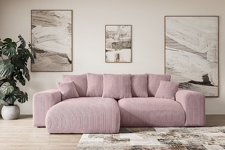 ALTDECOR Ecksofa ESKAR-L, Couch mit Schlaffunktion, günstig online kaufen