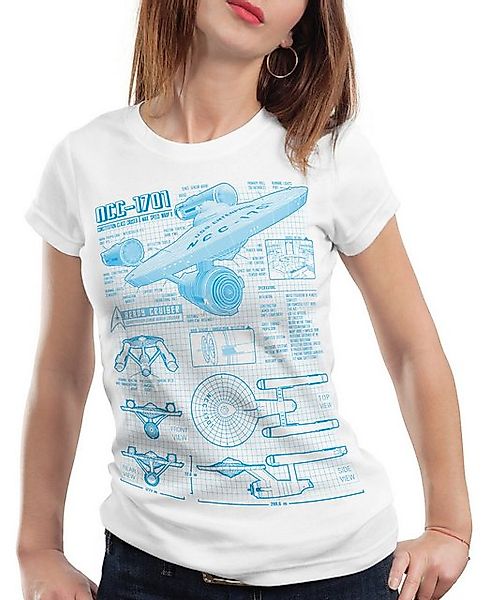 style3 T-Shirt NCC-70 christopher pike trek trekkie star sternenflotte klin günstig online kaufen