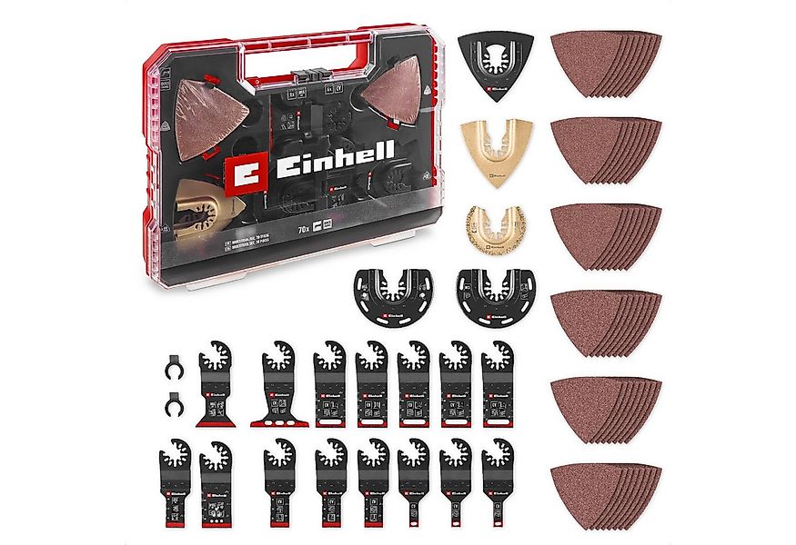 Einhell Tauchsägeblatt XXL-CASE, 70-tlg. Multitool-Set günstig online kaufen