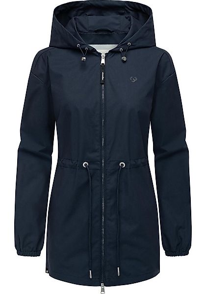 Ragwear Outdoorjacke Monadissimo B Leichte Kapuzenjacke mit Taillenzugband günstig online kaufen