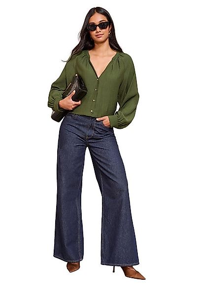 Friends Like These Hemdbluse Friends Like These strukturierte Bluse ohne Kr günstig online kaufen