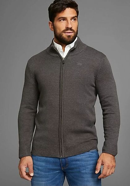 Man's World Strickjacke aus Baumwollmischung günstig online kaufen