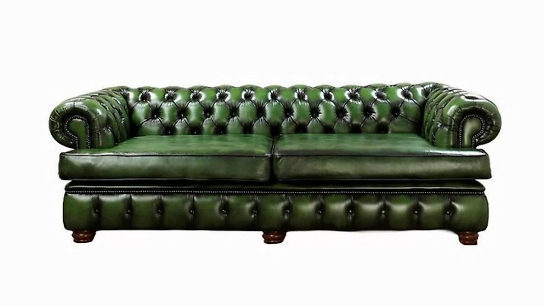 Xlmoebel Sofa Sofa Chesterfield Sofa mit Lederoptik und Textilbezug, Herges günstig online kaufen