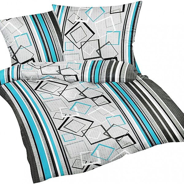 Heubergshop Bettwäsche, Seersucker, 135x200cm + 80x80cm günstig online kaufen