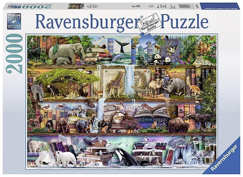 Ravensburger Puzzle Aimee Stewart, Großartige Tierwelt, 2000 Puzzleteile, M günstig online kaufen