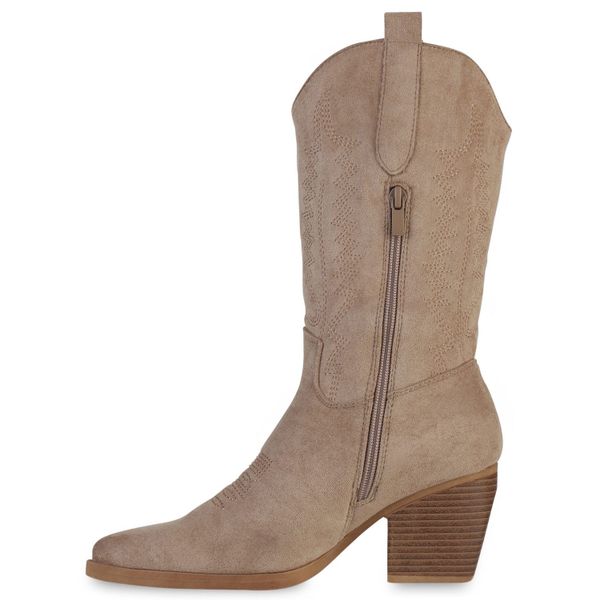 VAN HILL 838384 Cowboystiefel Damen Stiefel günstig online kaufen