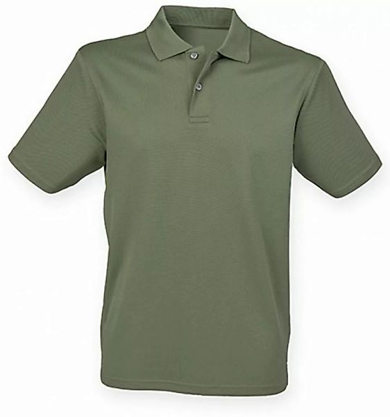 Henbury Poloshirt Herren Coolplus Wicking Polo Shirt / Mikro-Piqué günstig online kaufen