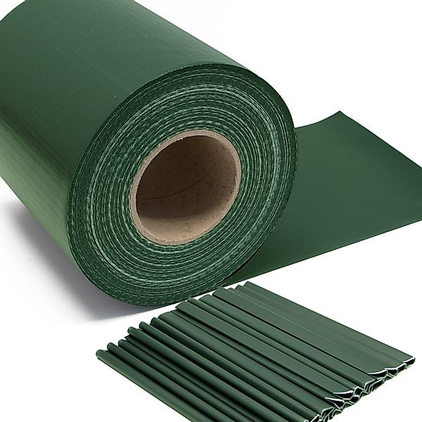 M MERCEO Sichtschutzelement, 50m Zaun Sichtschutz-Streifen/PVC günstig online kaufen