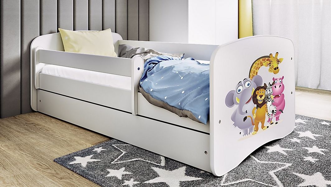 Raumhirsch Furniture Kinderbett 70x140, 80x160, 80x180 cm - Komplettset mit günstig online kaufen