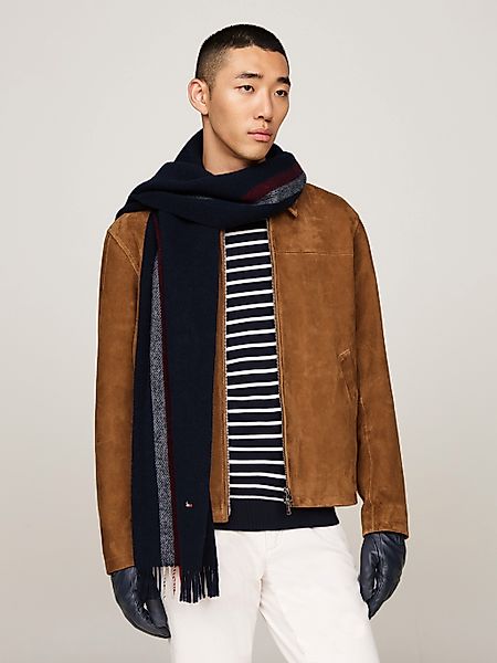 Tommy Hilfiger Schal "TH CORP LOVE SCARF & GLOVES GP", mit Logoprägung günstig online kaufen