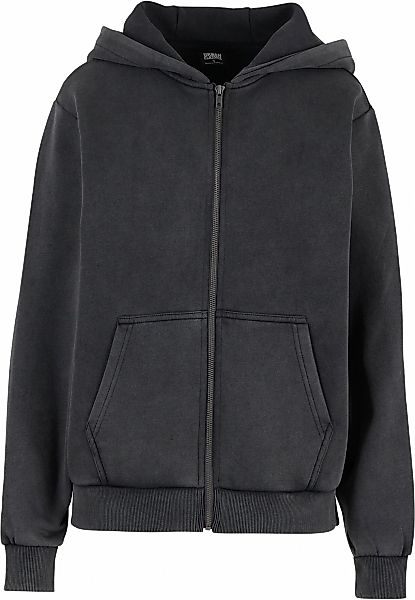 URBAN CLASSICS Sweatjacke "Urban Classics Ladies Vintage Heavy Zip Hoody" günstig online kaufen