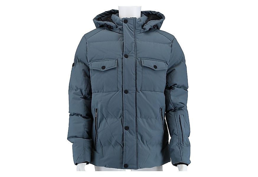 Poolman Winterjacke mit Kapuze P2304.754 (warm wattiert, leicht) petrolblau günstig online kaufen