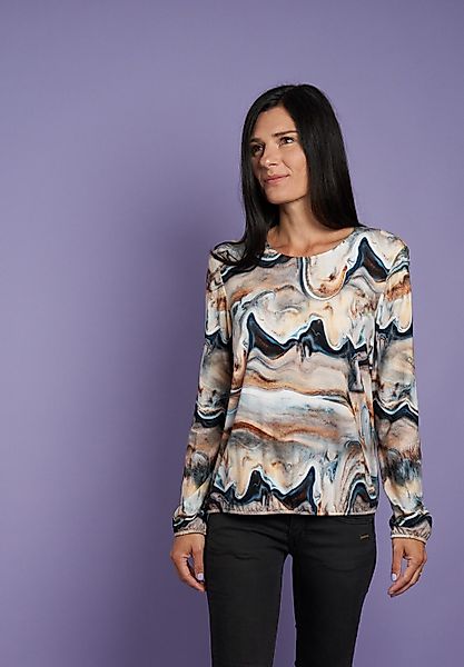 Seidel Moden Langarmshirt mit grafischem Muster, günstig online kaufen