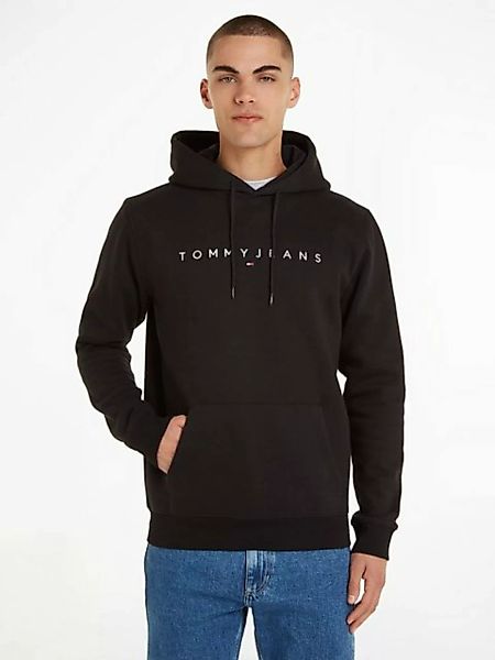 Tommy Jeans Plus Kapuzensweatshirt TJM REG LINEAR LOGO HOODIE EXT hoher Tra günstig online kaufen