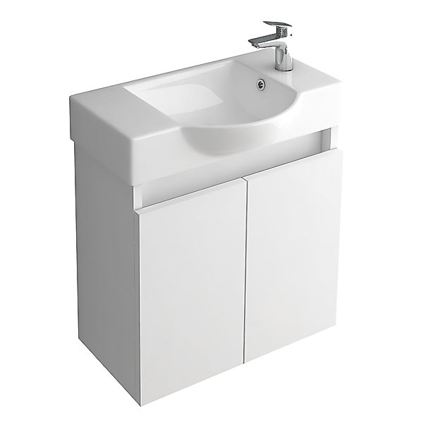 Alpenberger Waschbecken Badmöbel SET 55 cm günstig online kaufen
