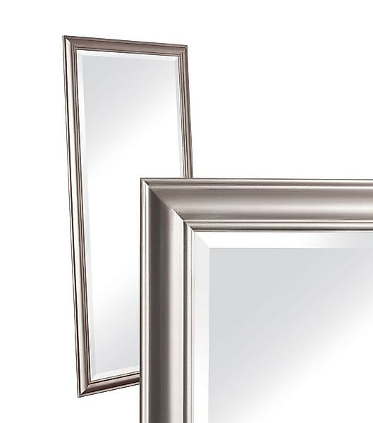 dasmöbelwerk Wandspiegel Wandspiegel Schlicht Silber 180x80 Landhaus-Stil X günstig online kaufen