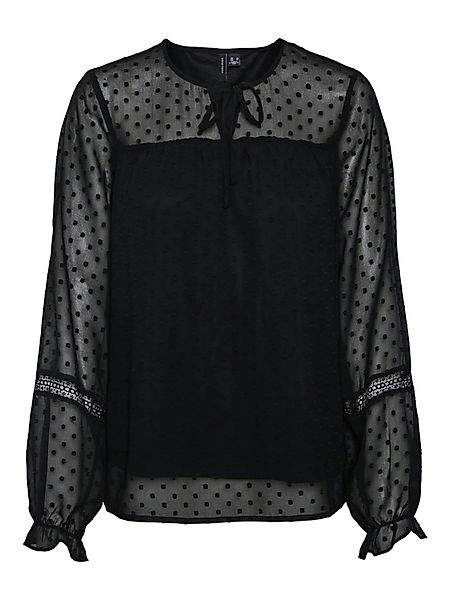 Vero Moda Langarmbluse Leah (1-tlg) Spitze günstig online kaufen
