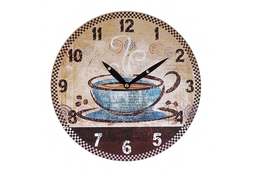 BURI Wanduhr Zeitlose Wanduhr Ø29cm Landhausstil Shabby Vintage Antik Küche günstig online kaufen