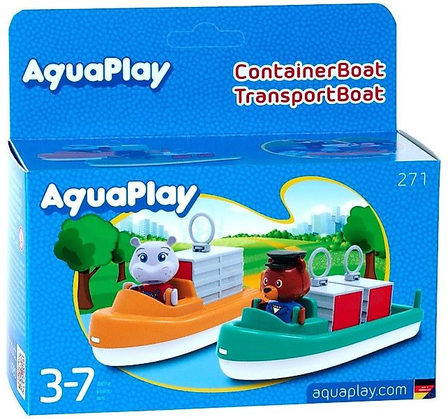 Aquaplay Wasserbahn Outdoor Wasser Spielzeug Container- günstig online kaufen