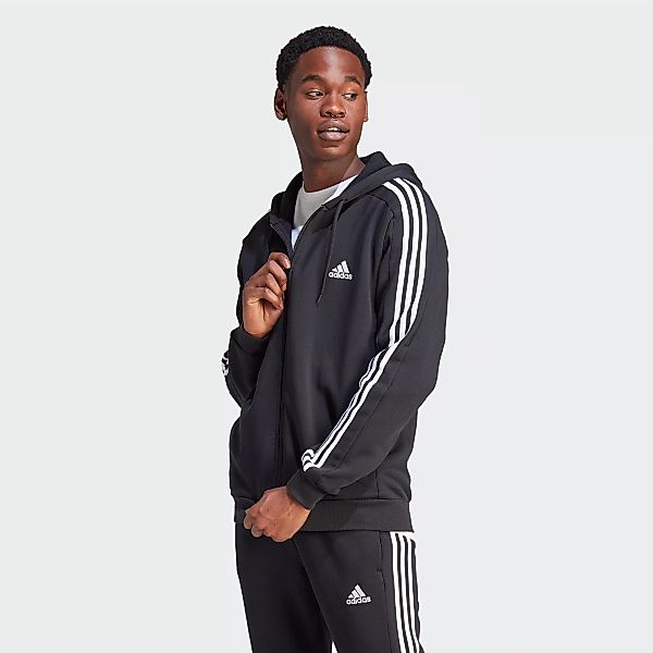 adidas Sportswear Kapuzensweatjacke "ESSENTIALS 3STREIFEN KAPUZENJACKE", an günstig online kaufen