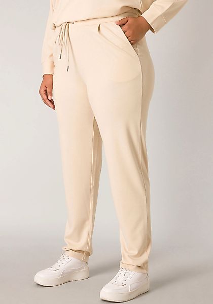 Base Level Curvy Sweathose "JOANNA", mit Kordelzug günstig online kaufen