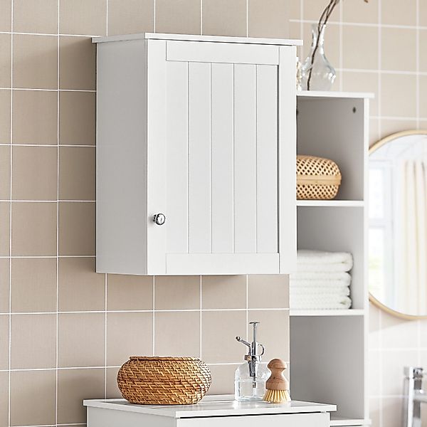SoBuy Hängeschrank DE-BZR19 Hängeschrank Wandschrank Medizinschrank, günstig online kaufen