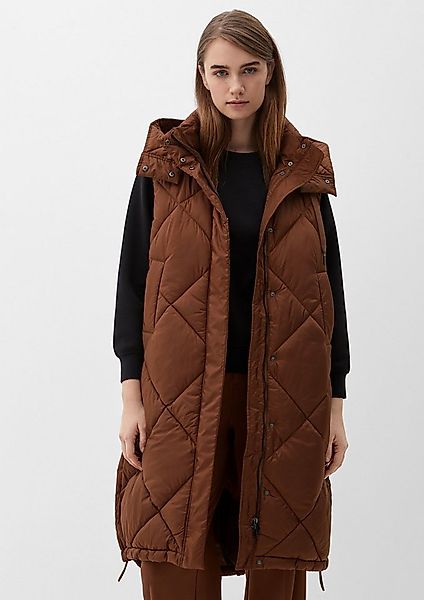 s.Oliver Outdoorjacke Outdoor-Weste Gesteppte Longweste günstig online kaufen