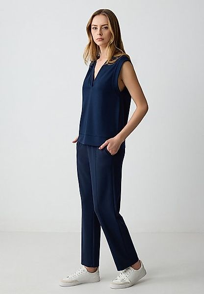 Jimmy Key Strickhose Strickhose Mit Normalem Bein Und Hoher Taille Und Ents günstig online kaufen