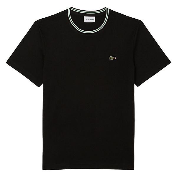 Lacoste Kurzarmshirt T-Shirt mit Logostreifen mit günstig online kaufen