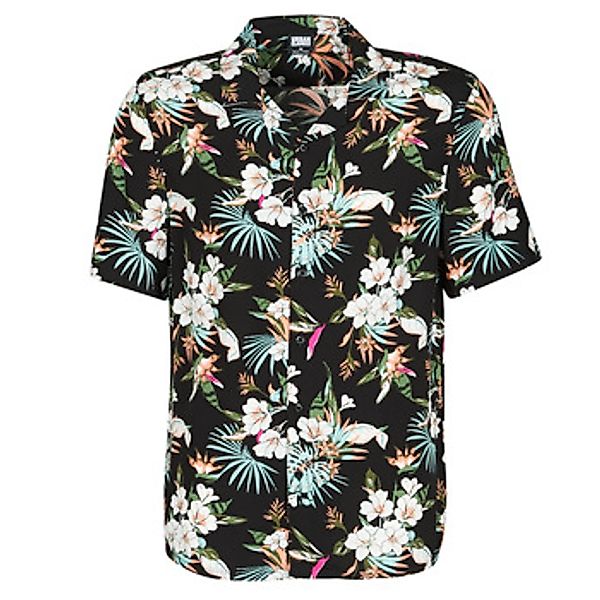 Urban Classics Herren Freizeithemd VISKOSE AOP RESORT - Regular Fit günstig online kaufen